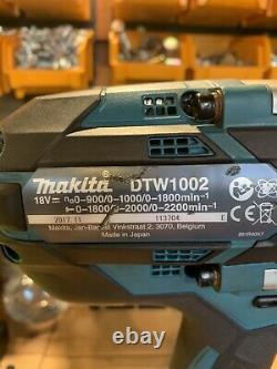 Makita DTW1002Z 18V Brushless Impact Wrench Blue