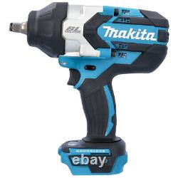 Makita DTW1002Z 18V Brushless Impact Wrench With 1 x 6Ah Battery & Charger