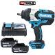 Makita Dtw1002z 18v Brushless Impact Wrench With 2 X 5ah Batteries & Charger