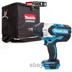 Makita DTW1002Z 18V Brushless Impact Wrench With Makita Cube Bag