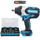 Makita Dtw1002 18v Brushless Impact Wrench With B-69733 7 Pcs 1/2in Socket Set