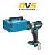 Makita Dtw181z Cordless 18v Lxt Brushless 1/2in Impact Wrench & Makpac 2 Case