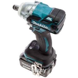 Makita DTW285RTJ 18V Brushless 1/2 Impact Wrench 2 x 5Ah Battery Charger & Case