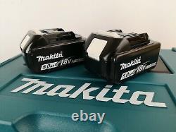 Makita DTW285RTJ 18V LXT Brushless Impact Wrench 1/2 Drive 2x 5.0Ah Batteries