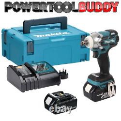 Makita DTW285RTJ 18v LXT Brushless Impact Wrench 1/2 Drive 2 x 5.0ah