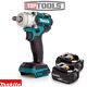 Makita Dtw285z 18v Brushless 1/2 Impact Wrench With 2 X 5ah Batteries