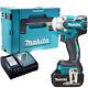 Makita Dtw285z 18v Brushless Impact Wrench With 1 X 5.0ah Battery Charger & Case