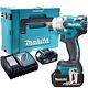 Makita Dtw285z 18v Brushless Impact Wrench With 2 X 5.0ah Battery Charger & Case