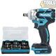 Makita Dtw285z 18v Brushless Impact Wrench With B-69733 7 Pcs 1/2in Socket Set