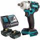 Makita Dtw285 18v Brushless Impact Wrench Body With 2 X 6ah Batteries & Charger