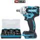 Makita Dtw285 18v Brushless Impact Wrench With B-69733 7 Pcs 1/2in Socket Set