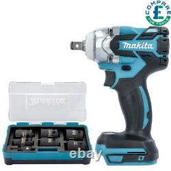 Makita DTW285 18V Brushless Impact Wrench with B-69733 7 Pcs 1/2in Socket Set