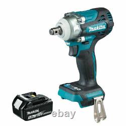 Makita DTW300Z 18V LXT Cordless Brushless Impact Wrench with 1 x 5.0Ah Battery