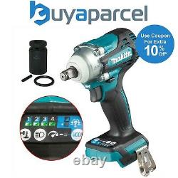 Makita DTW300Z 18v LXT Brushless Impact Wrench 1/2 Drive 4 Speed + 21mm Socket
