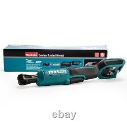 Makita DWR180Z 18v LXT Ratchet Wrench 1/4 Or 3/8 Square Drive Bare Unit