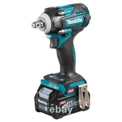 Makita TW004GD102 40v Max XGT Brushless Impact Wrench 1/2 Square Drive +Battery