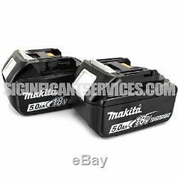 Makita XWT08Z XDT14Z 18V LXT Brushless 5.0 Ah 1/2 1/4 Impact Wrench Driver Kit