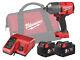 Milwaukee 18v Fuel Brushless 1/2 High Torque Wrench M18fhiwf12 5.0ah Pack