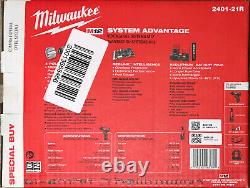Milwaukee 2401-21R M12 12V Cordless 3/8 In. Cordless Ratchet & Screwdriver Kit