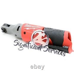 Milwaukee 2556-20 Ratchet 1/4 in. 12V Lithium-Ion Brushless Cordless (Tool-Only)