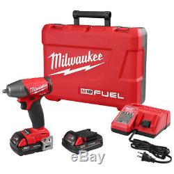 Milwaukee 2754-22CT M18 FUEL 18-Volt 3/8-Inch Compact Impact Wrench with Batteries