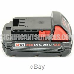 Milwaukee 2755-20 M18 FUEL 1/2 Compact Detent Pin Impact Wrench 2.0 Ah Battery