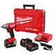 Milwaukee 2755-22 M18 Fuel 18-volt 1/2-inch Compact Impact Wrench With Batteries
