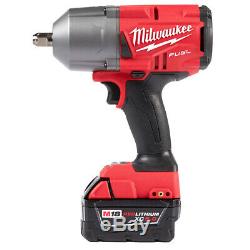 Milwaukee 2766-22 18-Volt 1/2-Inch M18 High Torque Detent Pin Impact Wrench Kit