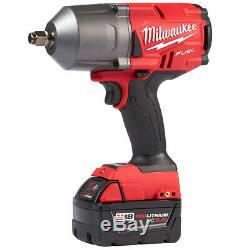 Milwaukee 2767-22 18-Volt 1/2-Inch M18 Friction Ring Impact Wrench Kit