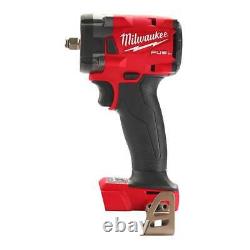 Milwaukee 2854-20 M18 18V Fuel 3/8 Compact Impact Wrench With Friction Ring