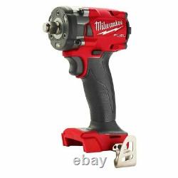 Milwaukee 2855-20 M18 FUEL 1/2 Compact Impact Wrench with Friction Ring