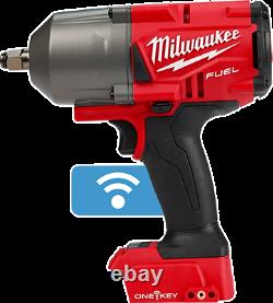 Milwaukee 2863-20 M18 FUEL with ONE-KEY High Torque Impact Wrench 1/2 Friction