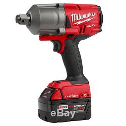 Milwaukee 2864-22 18-Volt 3/4-Inch Friction Ring High Torque Impact Wrench Kit