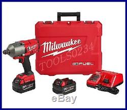 Milwaukee 2864-22 M18 FUEL withONE-KEY High Torque Impact Wrench 3/4 Ring Kit