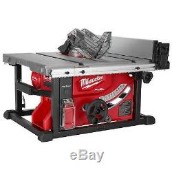 Milwaukee Cordless 8-1/4 in. Table Saw Kit M18 FUEL ONE-KEY 18V Li-ion Charger