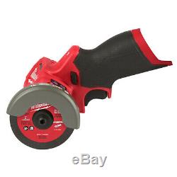 Milwaukee FUEL M12 2522-20 12 Volt 3 Inch Brushless Compact Cut Off Tool, Bare