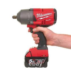 Milwaukee FUEL M18 1/2 Brushless Impact Wrench High Torque GEN2 M18FHIWF12-0