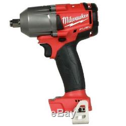Milwaukee FUEL M18 2861-20 1/2 Brushless Mid-Torque Impact Wrench New Free Ship