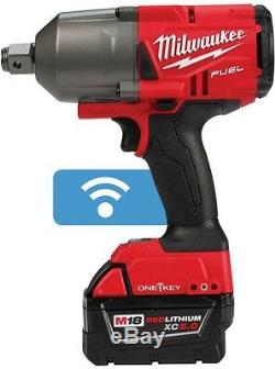 Milwaukee Impact Wrench 3/4 in M18 18V L-Ion Cordless Friction Ring Battery Case