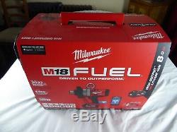 Milwaukee Inch Drive Impact Wrench M18 Onefhwifi-802x + Two 8.0ah Batteries