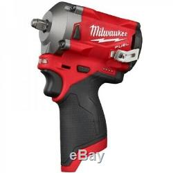 Milwaukee M12FIW38-0 339Nm Fuel 3/8 Impact Wrench (Body only)