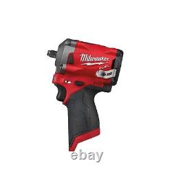 Milwaukee M12FIW38-0 M12 12V FUEL 3/8 Impact Wrench With Fricton Ring Body Only