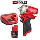 Milwaukee M12fiw38 12v Fuel 3/8 Impact Wrench With 1 X 2.0ah Battery & Charger