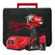 Milwaukee M12fiw38-622x 12v 3/8in Impact Wrench Kit With Batteries & Case