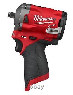 Milwaukee M12FIW38 FUEL 3/8 Sub Compact Impact Wrench 12V Brushless Packout Case
