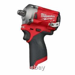 Milwaukee M12FIWF12-0 12v Fuel 1/2 Stubby Cordless Impact Wrench Body Only