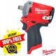 Milwaukee M12fiwf12 12v Fuel 1/2 Impact Wrench With 5m/16ft Pocket Tape Measure