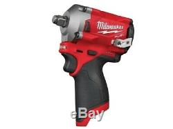 Milwaukee M12FIWF12-622X 300Nm Fuel 1/2 Impact Wrench Kit