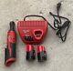 Milwaukee M12 2556-22 Fuel 1/4 Ratchet Kit With 2 Batteries And 1 Charging Base