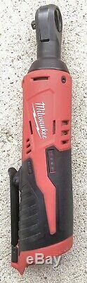 Milwaukee M12 2556-22 Fuel 1/4 Ratchet Kit with 2 Batteries And 1 Charging Base